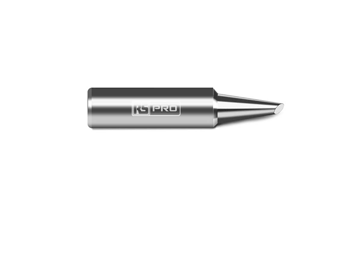 RS PRO 3 mm Straight Hoof Soldering Iron Tip for use with RS PRO Soldering Irons