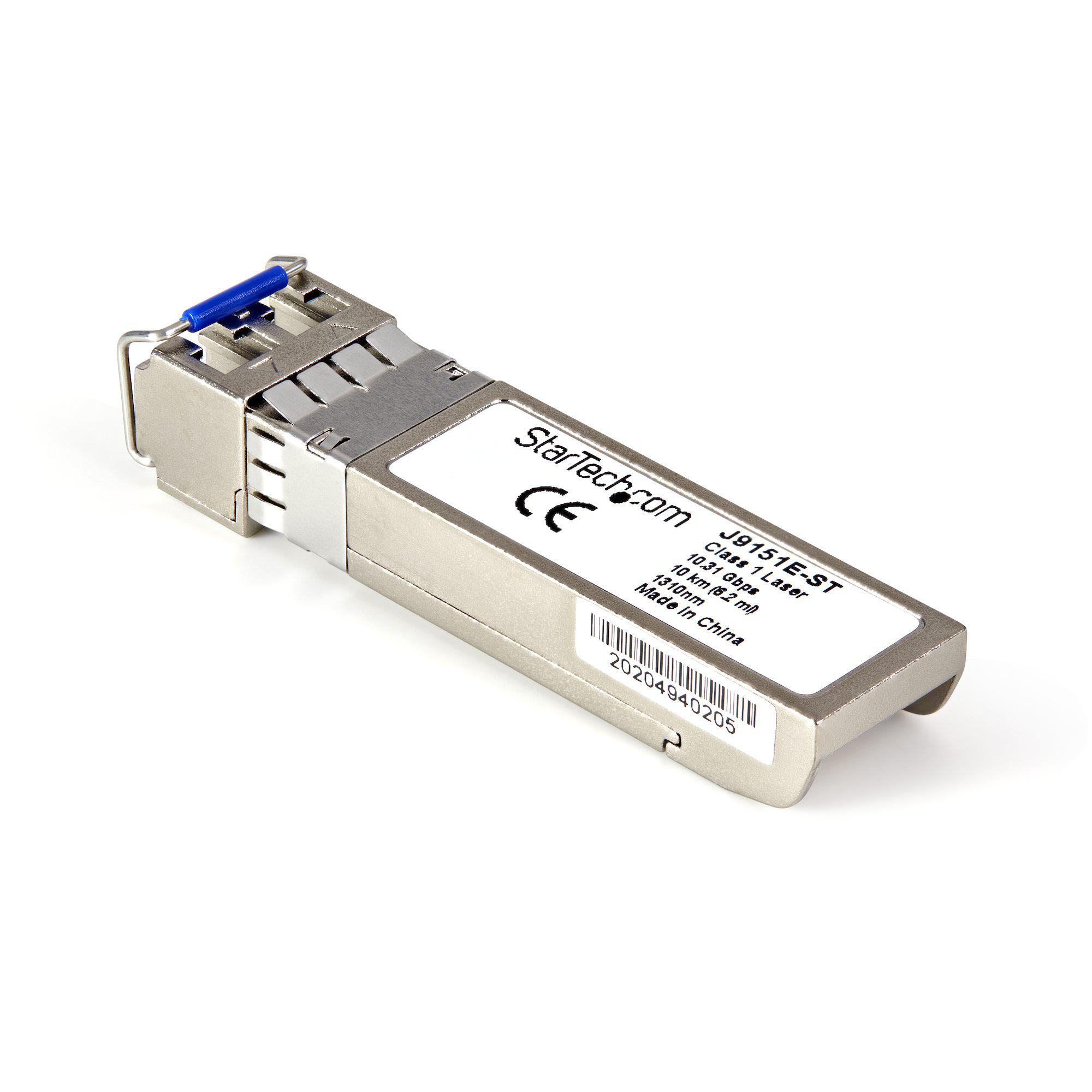 StarTech.com HP Compatible LC Single Mode Transceiver Module, Full Duplex, 10000Mbit/s