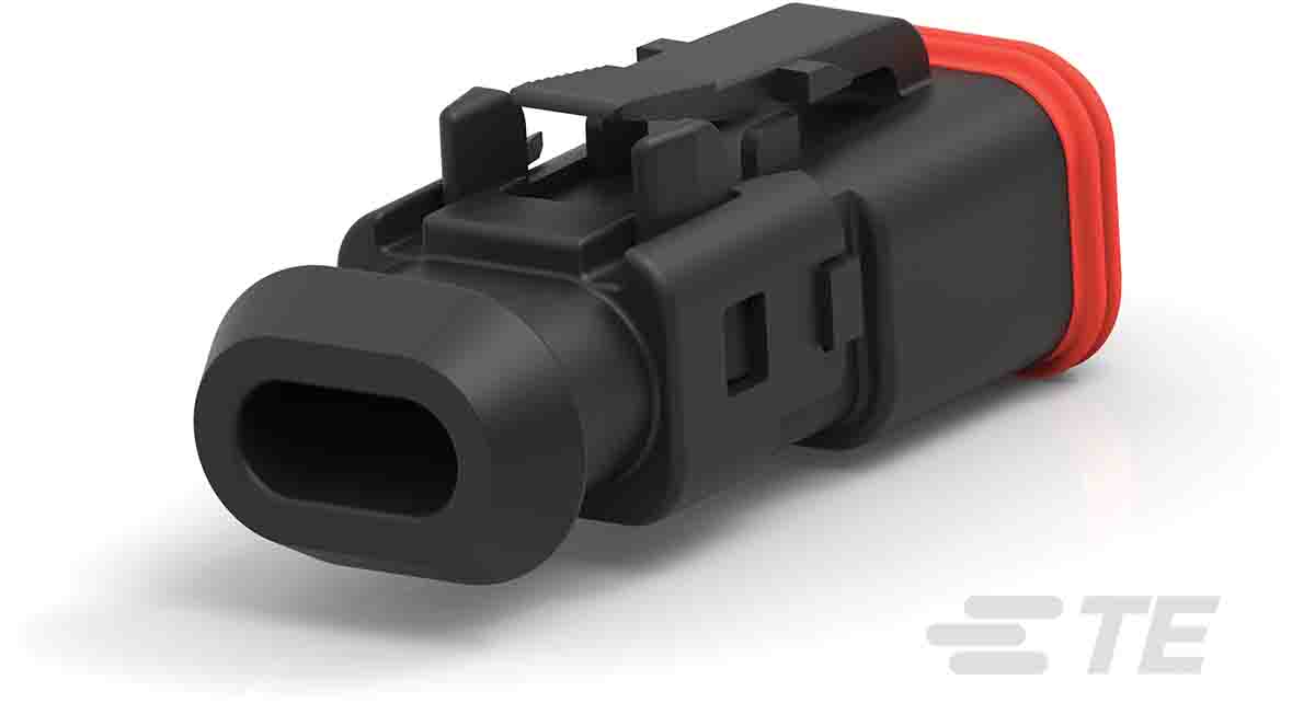 Deutsch, DEUTSCH DT Automotive Connector Plug Black 2 Way DT06-2S-TN82 / 2-2303815-3