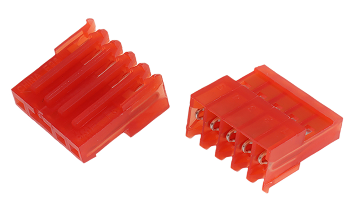 TE Connectivity 5-Way IDC Connector Socket for Cable Mount, 1-Row
