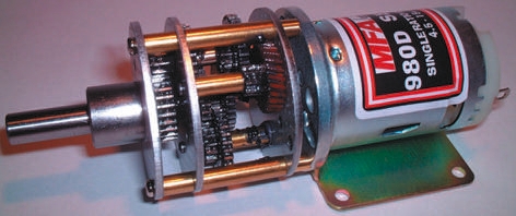 RS PRO Brushed Geared DC Geared Motor, 7.8 W, 12 V dc, 59 Ncm, 4 rpm, 6mm Shaft Diameter
