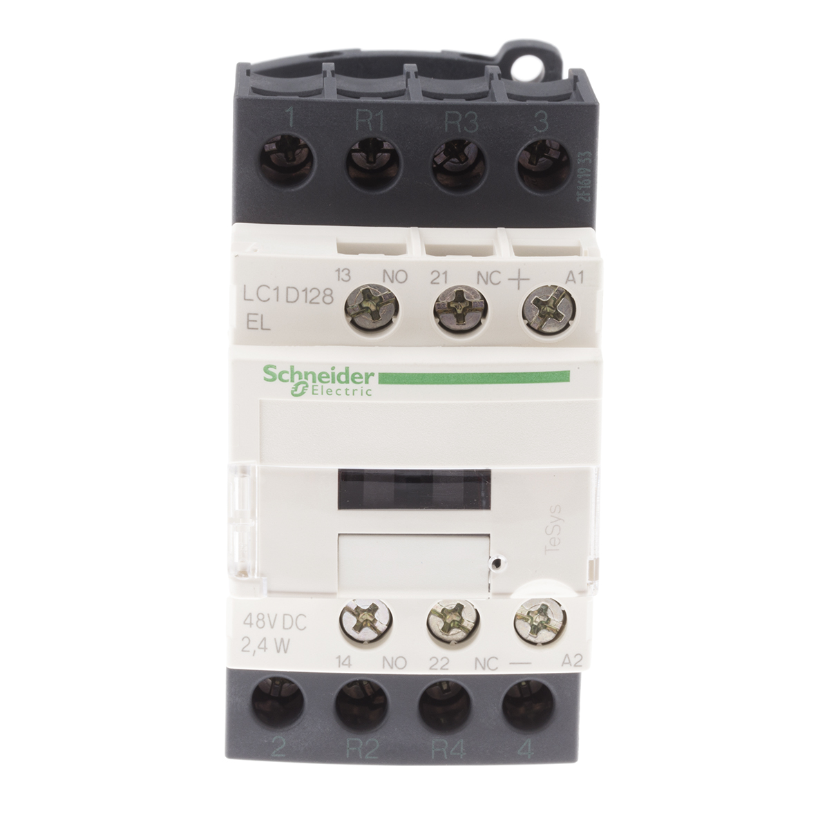Schneider Electric TeSys D LC1D Contactor, 48 V dc Coil, 4-Pole, 25 A, 2NO + 2NC, 690 V ac/dc
