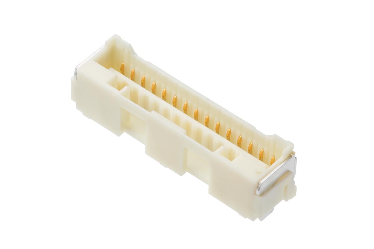 Molex 213225 Series Vertical Surface Mount PCB Connector, 4-Contact, 1-Row, 1.5mm Pitch, Solder Termination