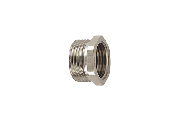 HellermannTyton Converter, Conduit Fitting, M16, M20, Nickel Plated Brass, Metal