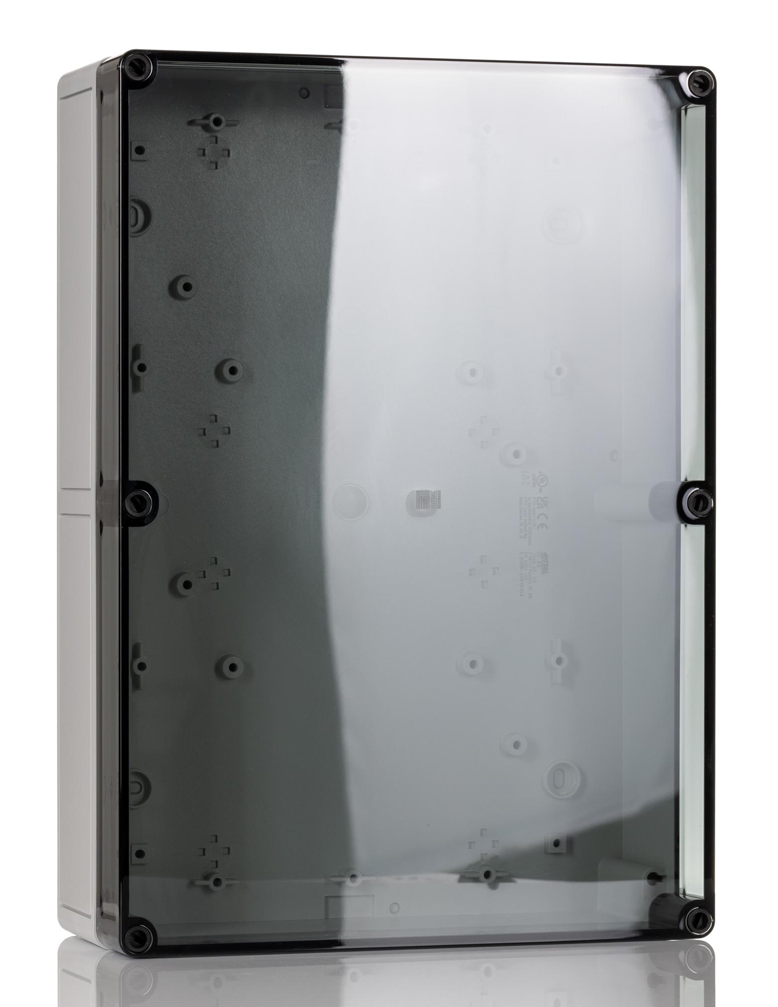 Rittal PK Series Plastic Wall Box, IP66, Viewing Window, 254 mm x 360 mm x 111mm