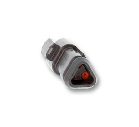 Deutsch, DT04, DT 3 Way Connector Housing With Shrink Boot Adapter for use with Automotive Connectors