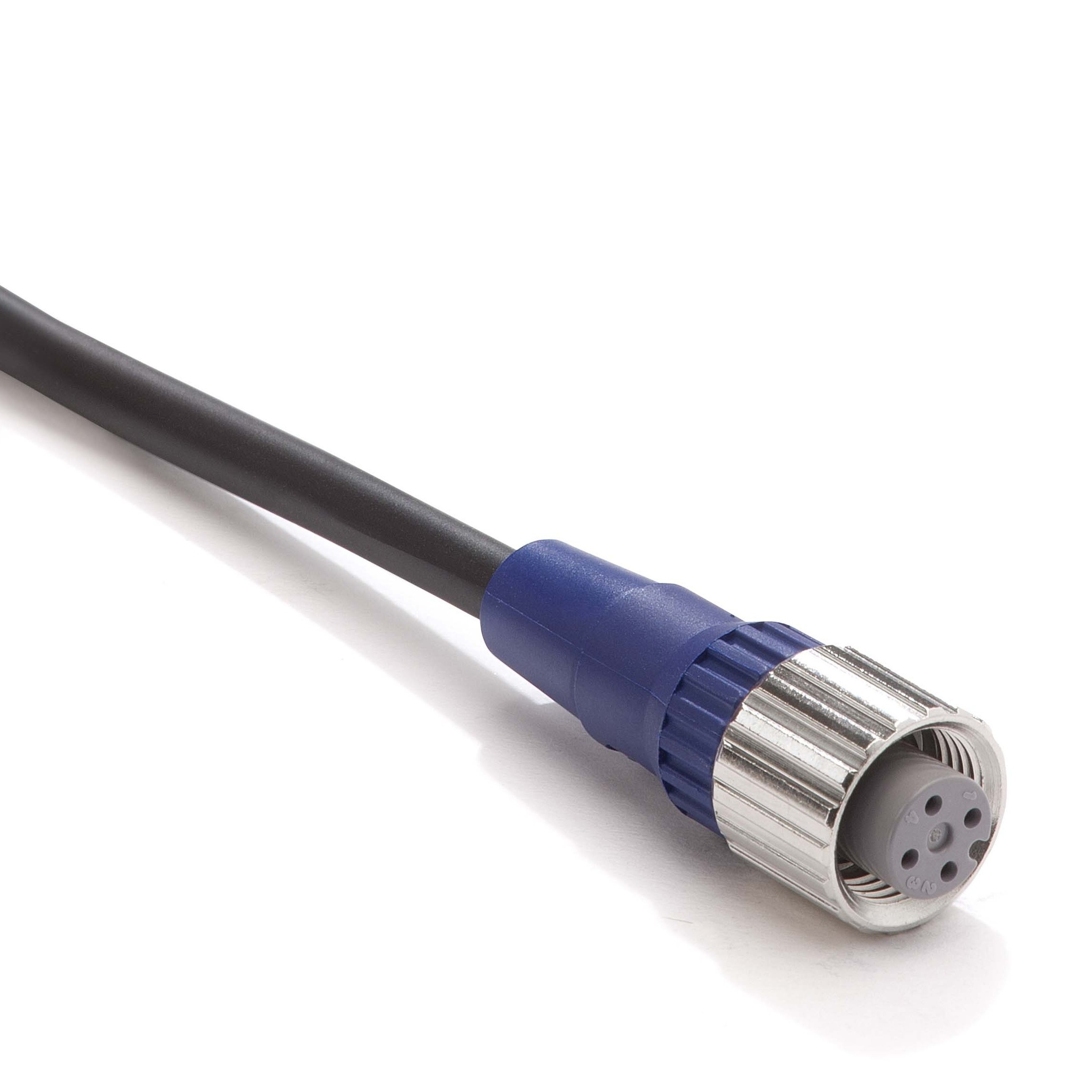 Omron Female 4 way M12 to Free End Sensor Actuator Cable, 10 m