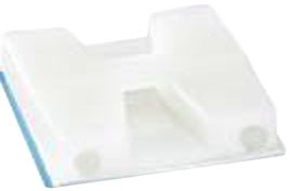 Thomas & Betts Self Adhesive Cable Tie Mount 28.58 mm x 28.58mm, 4.8mm Max. Cable Tie Width