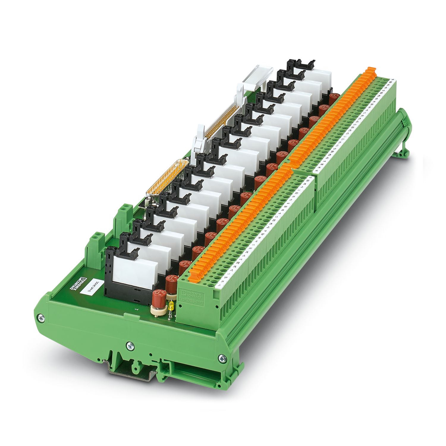 Phoenix Contact 16-Contact Female Interface Module, D-sub Connector, DIN Rail Mount, 50mA