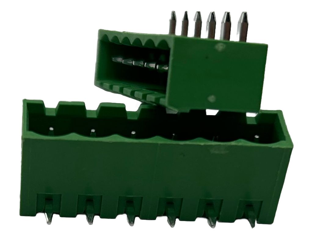 Conex-It, 5.08mm Pitch, HMSA, 6 Way, Right Angle, Pluggable Terminal Block, Header, Through Hole, Solder Termination,