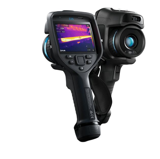 FLIR Bluetooth, DisplayPort, USB 2.0, Wi-Fi Thermal Imaging Camera, -20 → 650 °C, 640 x 480pixel Detector