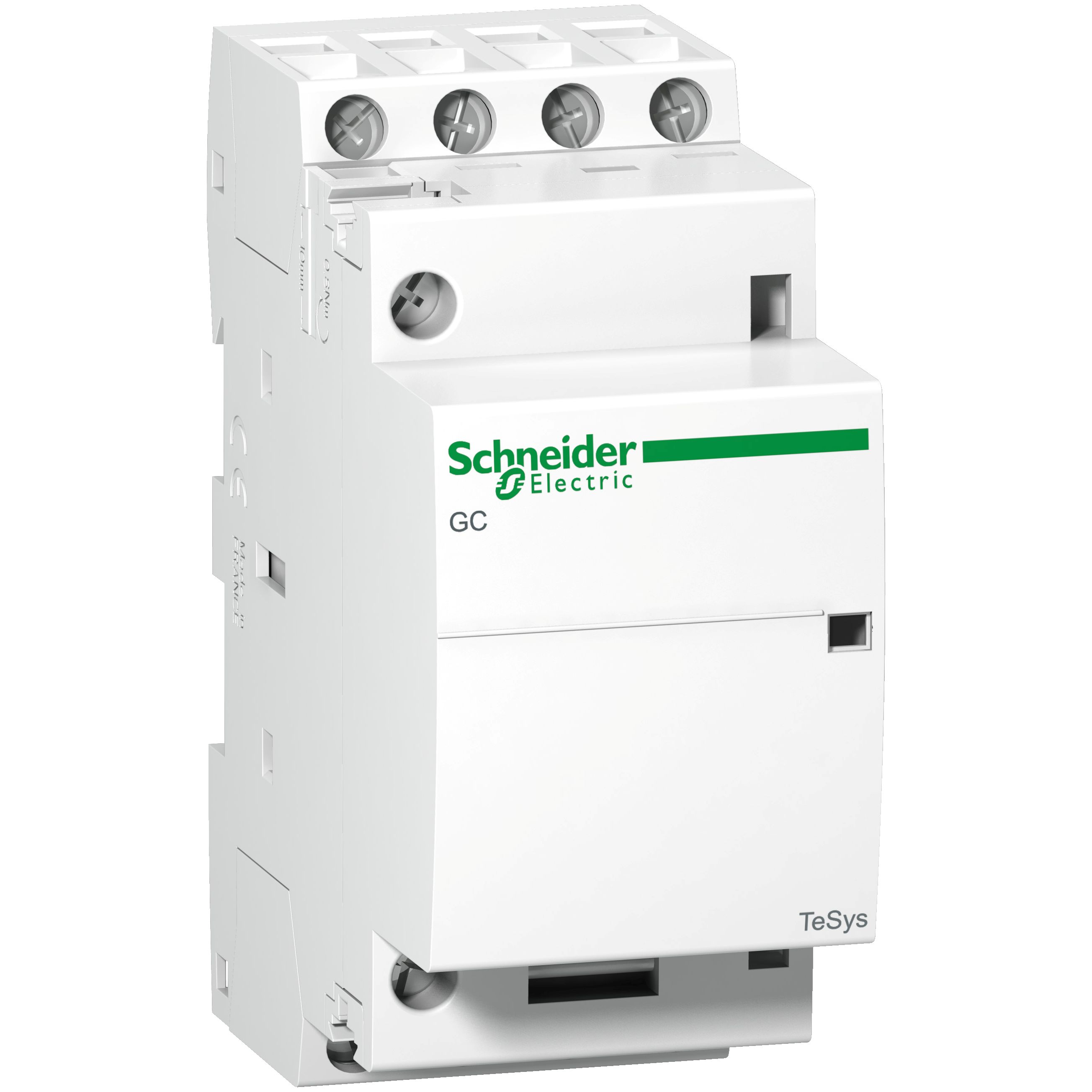 Schneider Electric GC16 Contactor, 230 V ac Coil, 4-Pole, 16 A, 0.65 W 230 V, 4 NO, 415V