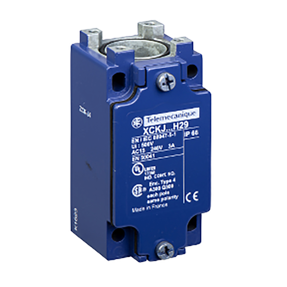 Telemecanique Sensors ZCKJ Series Limit Switch, 2NO/2NC, IP66, 2P, Metal Housing, 240V ac Max, 3A Max