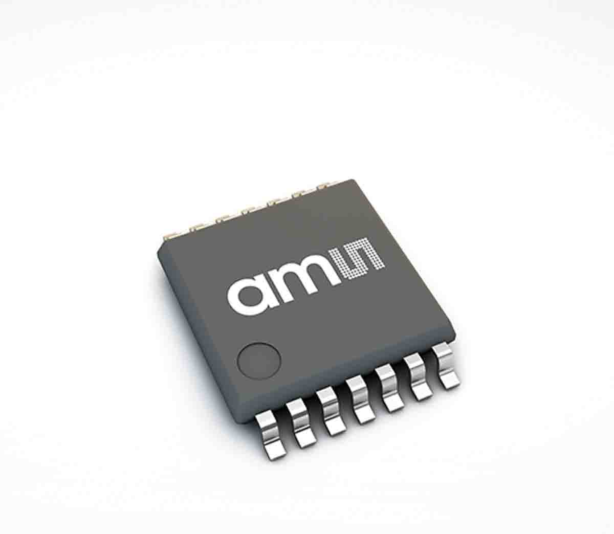 ams OSRAM 1-Axis Surface Position Sensor -0.3 V 7 V, SPI, 90 μs