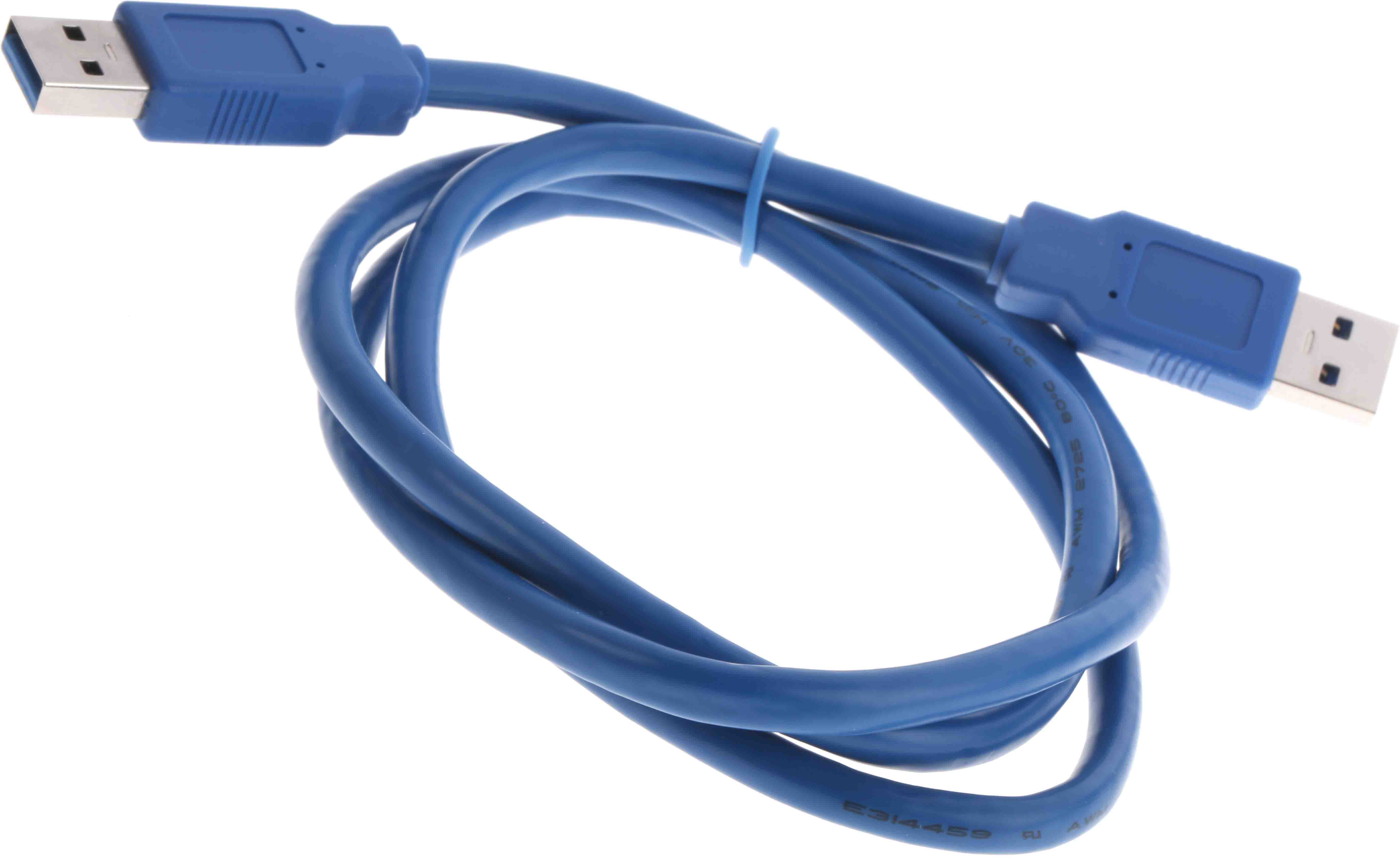 RS PRO USB 3.0, Male USB A to Male USB A, 1m