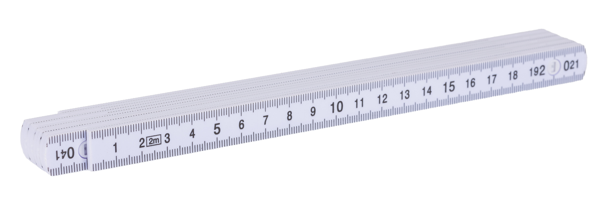 RS PRO 2m Plastic Metric Folding Ruler