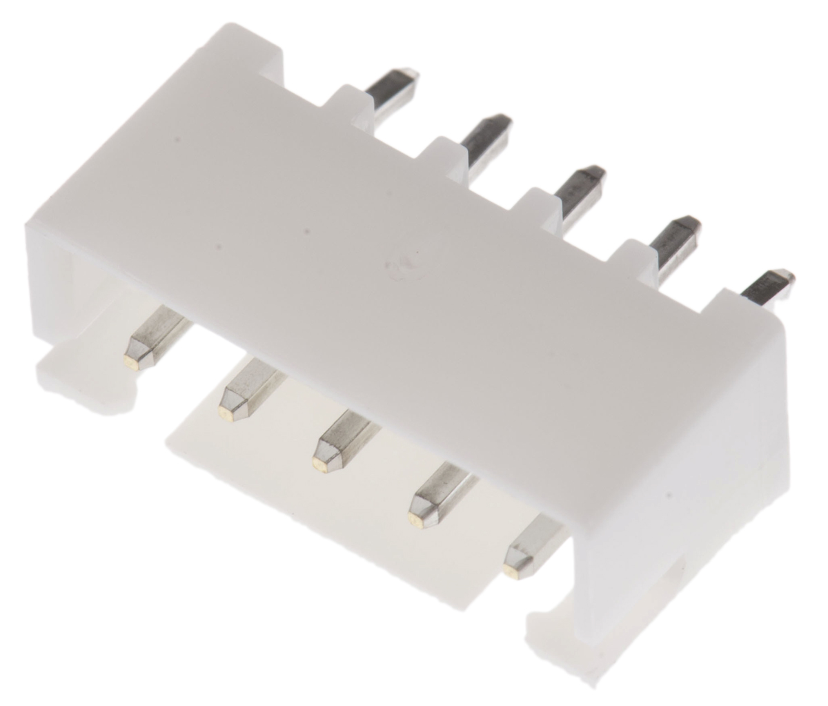 JST XH Series Straight Through Hole PCB Header, 5 Contact(s), 2.5 mm Pitch, 1 Row, Shrouded