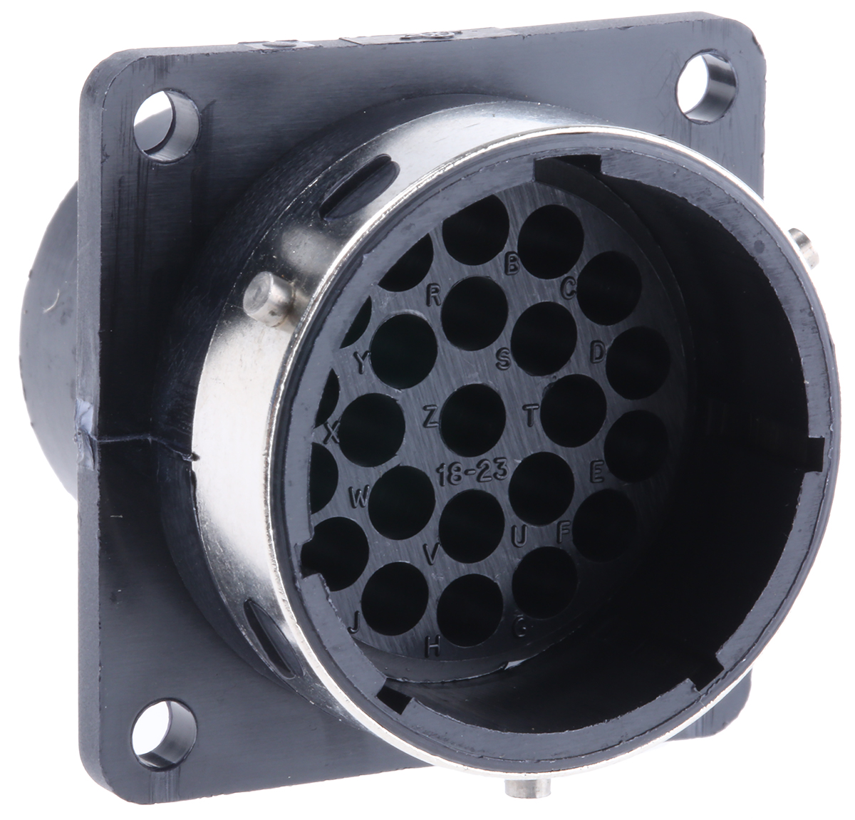ITT Cannon Circular Connector, 23 Contacts, Panel, Standard Connector, Socket, Male, IP65, Trident Ringlock Series