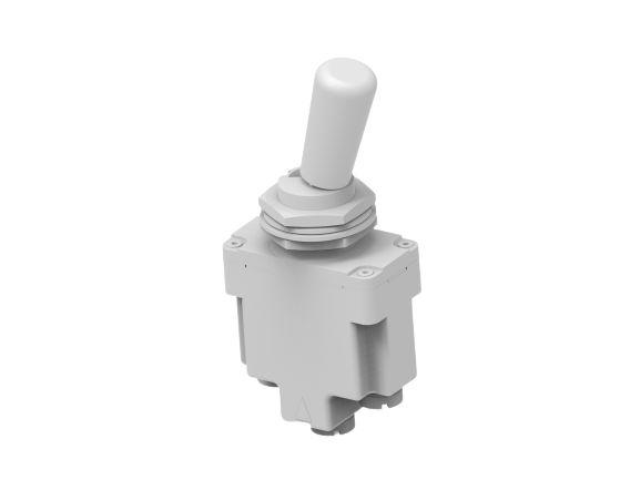 TE Connectivity Toggle Switch, Through Hole Mount, On-(On), SPDT, Screw Terminal