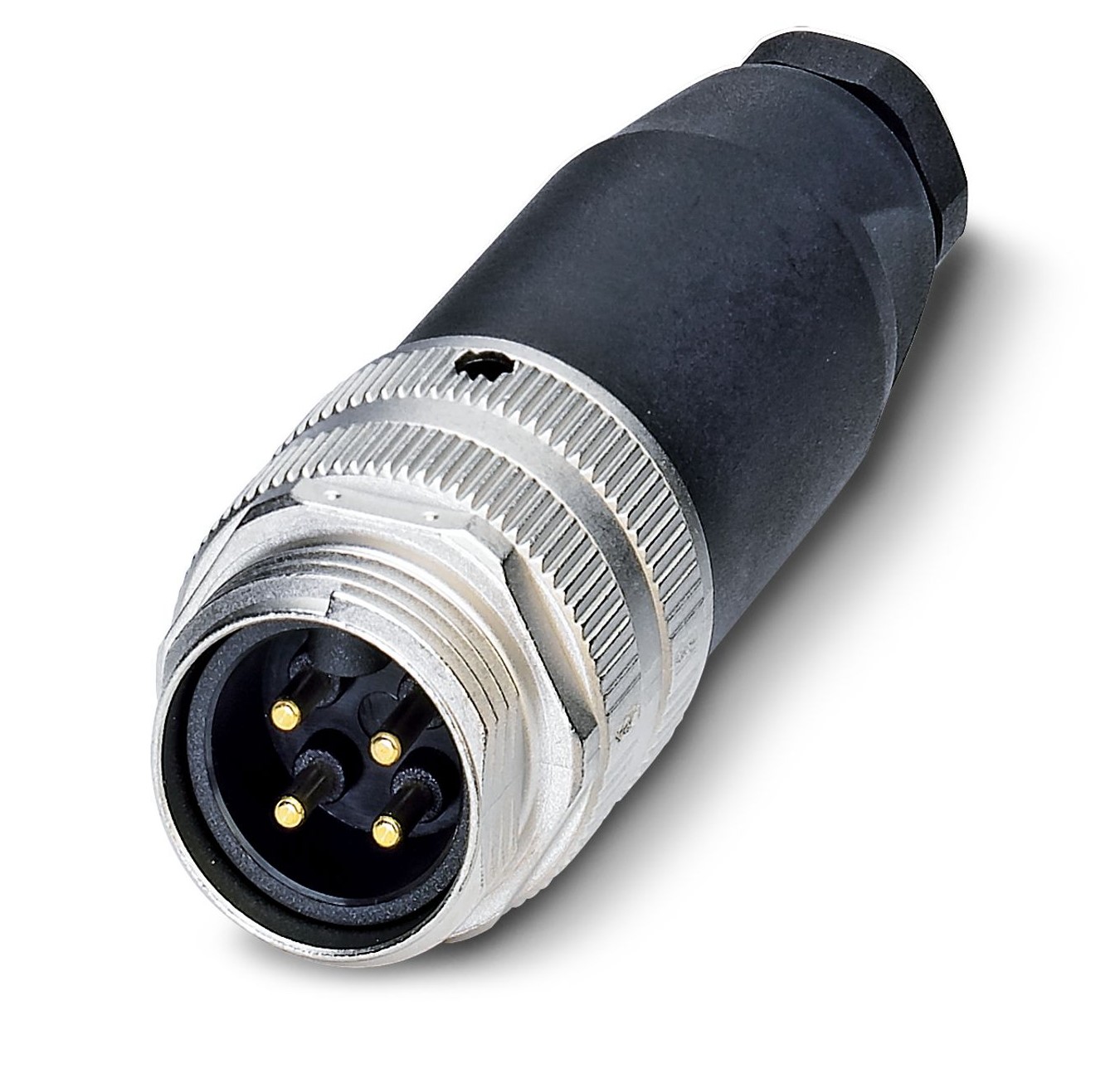 Phoenix Contact Circular Connector, 4 Contacts, Plug, Male, IP67