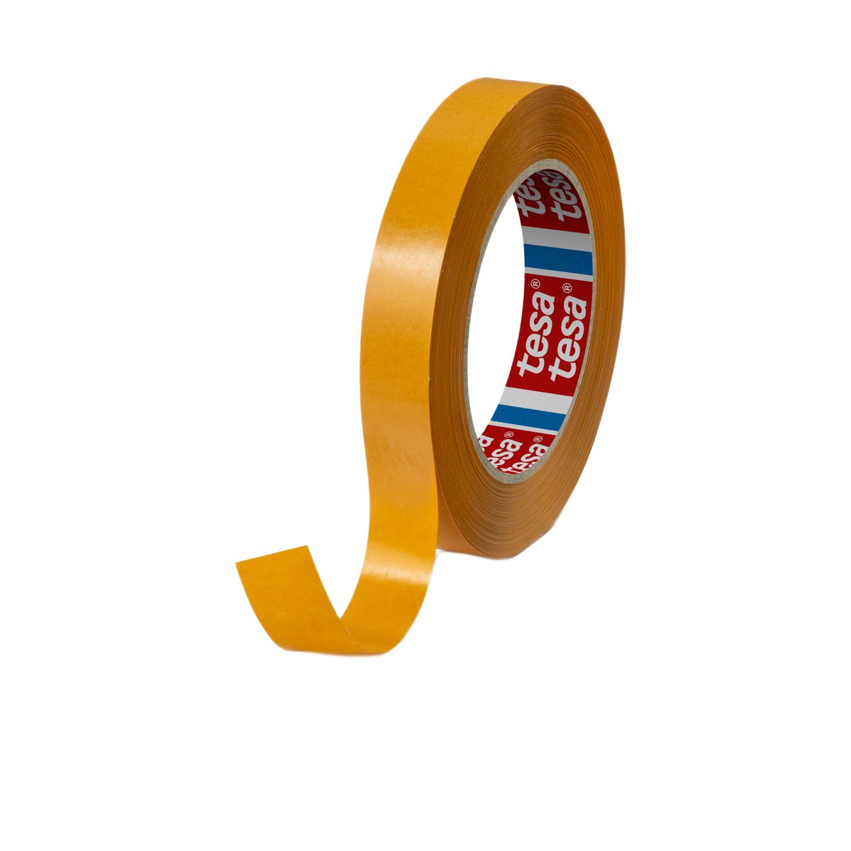Tesa 04900-00018-00 Brown Double Sided Tape, 0.05mm Thick, 3.8 N/cm, 19mm x 55m