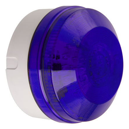 Moflash LED195 Series Blue Multiple Effect Beacon, 8 → 20 V ac/dc, Surface Mount, Wall Mount, LED Bulb, IP65