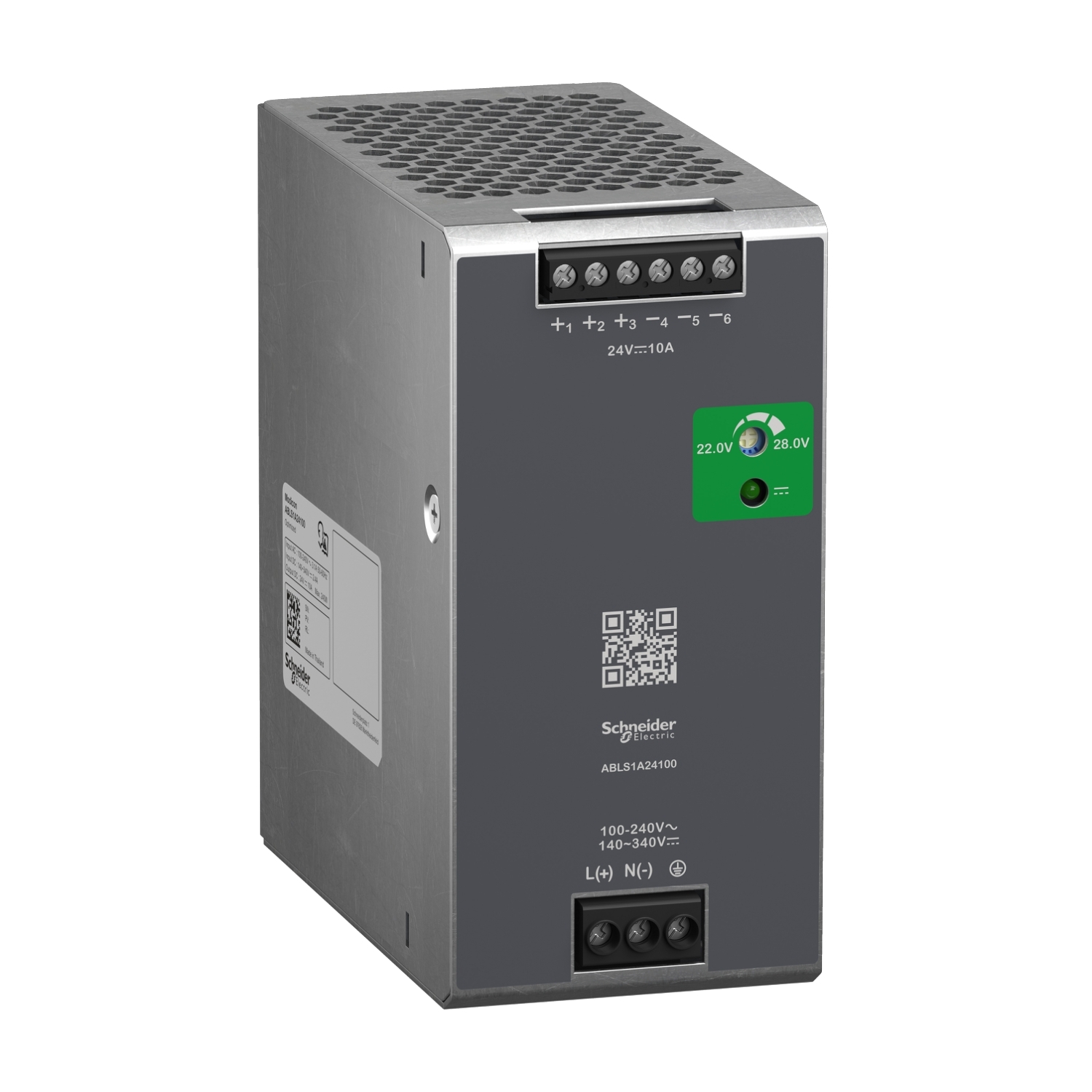Schneider Electric Modicon Power Supply Switched Mode DIN Rail Power Supply, 240V ac ac Input, 48V dc dc Output, 10A