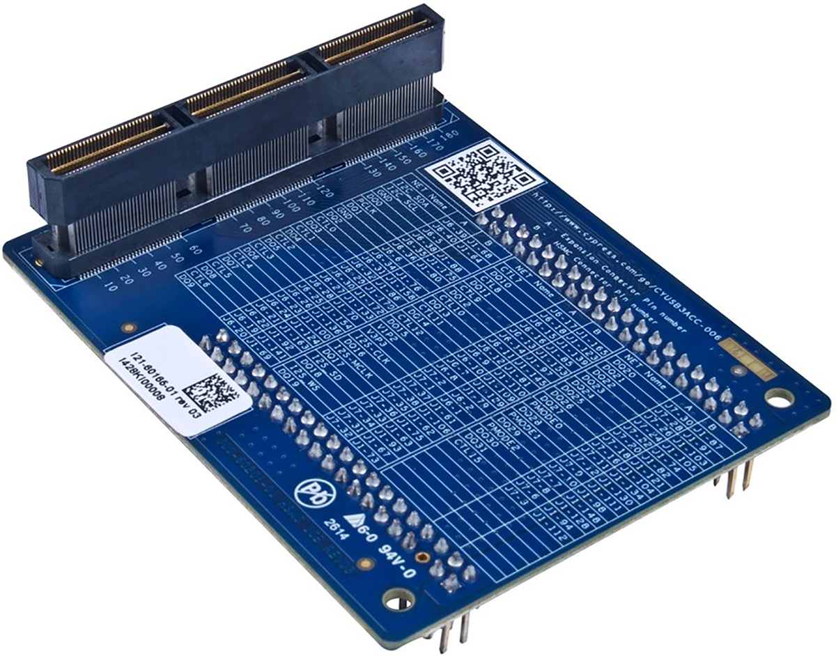 Infineon CYUSB3ACC-006 for use with EZ-USB FX3 SuperSpeed Explorer Kit