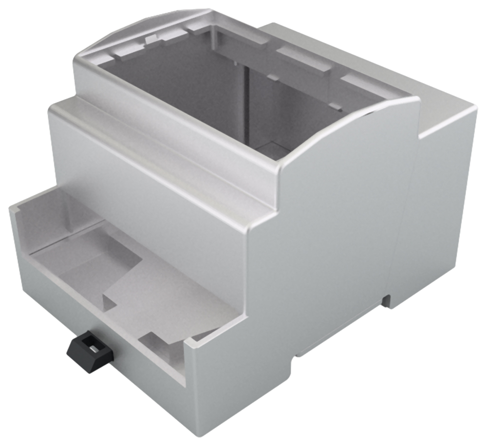 Italtronic DIN Rail Enclosure Enclosure Type Modulbox XTS Series , 90 x 53mm, ABS, Polycarbonate DIN Rail Enclosure