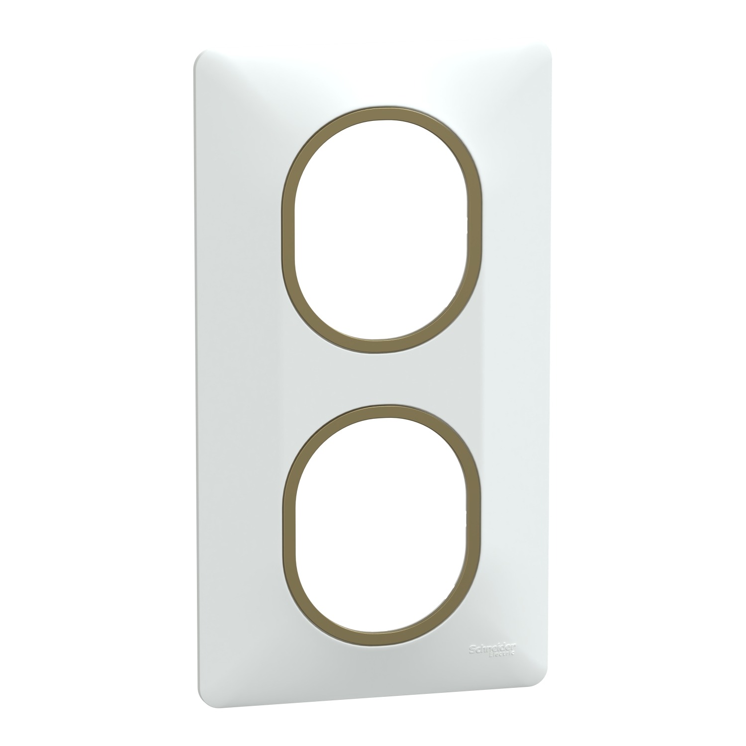 Schneider Electric White 2 Gang Light Switch Cover