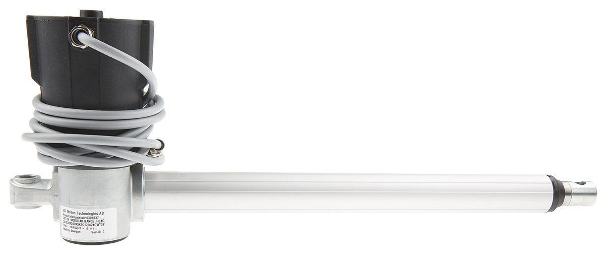 Ewellix Makers in Motion Micro Linear Actuator, 300mm, 24V dc, 3500N, 65mm/s