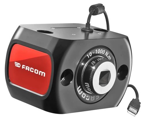 Facom Digital Torque Calibration Analyser, 10 → 1000Nm, Square Drive Drive, ±1 % Accuracy