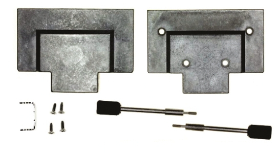 TE Connectivity III Series Zinc D Sub Backshell, 68 Way