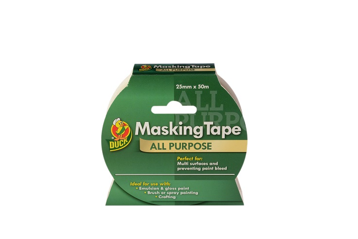 DUCK TAPE 232317 Beige Masking Tape 25mm x 50m