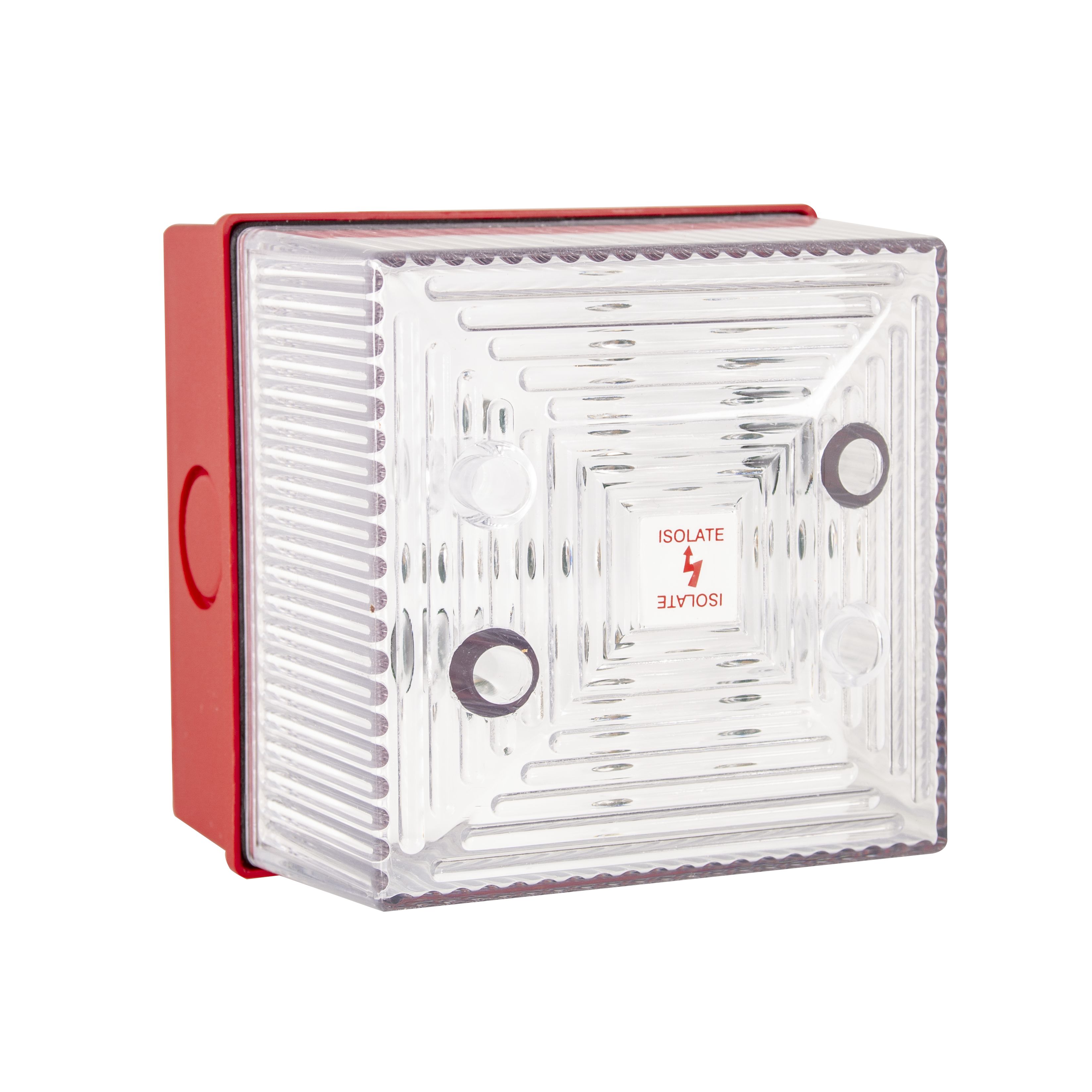 Clifford & Snell SD40IS Series Clear Steady Beacon, 16.2 To 26.4 V, Surface Mount, LED Bulb, IP65