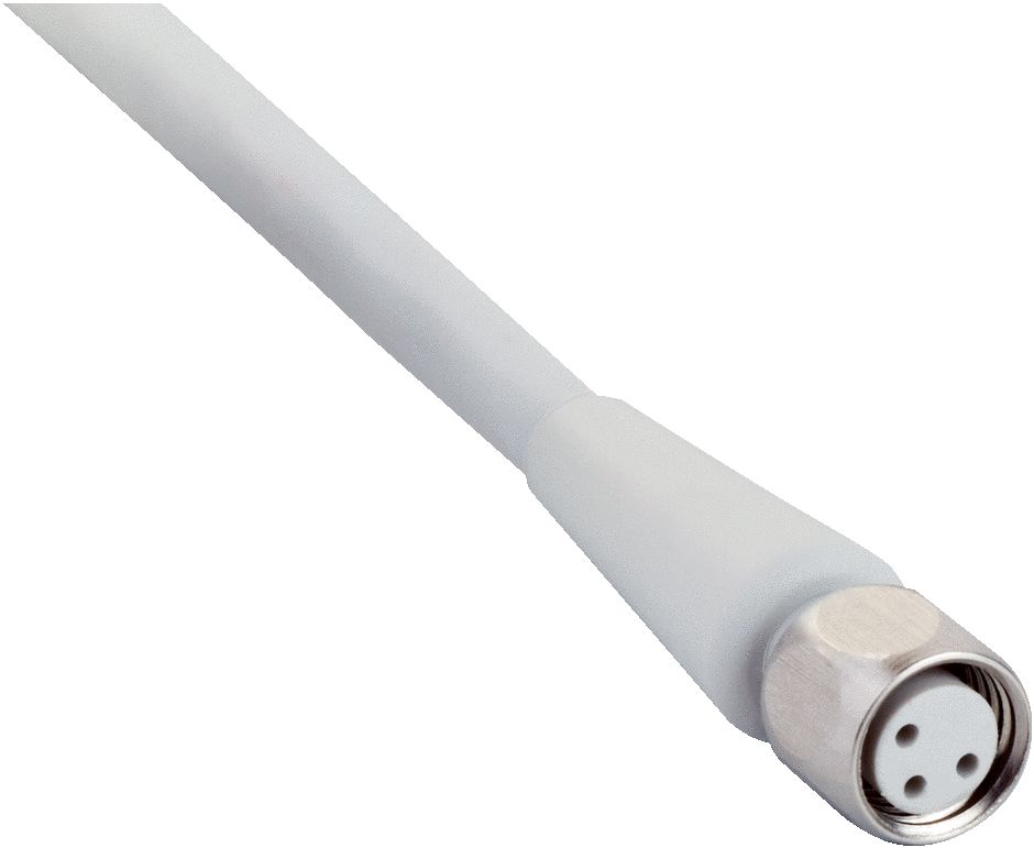 SICK Female 3 way M8 to Unterminated Free End Sensor Actuator Cable, 10 m
