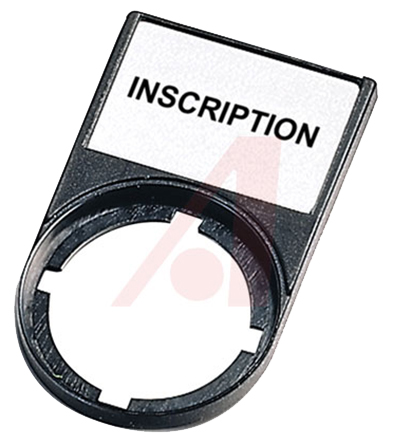 Eaton Legend Plate for Use with 22.5 mm Modular Pushbuttons, O - I
