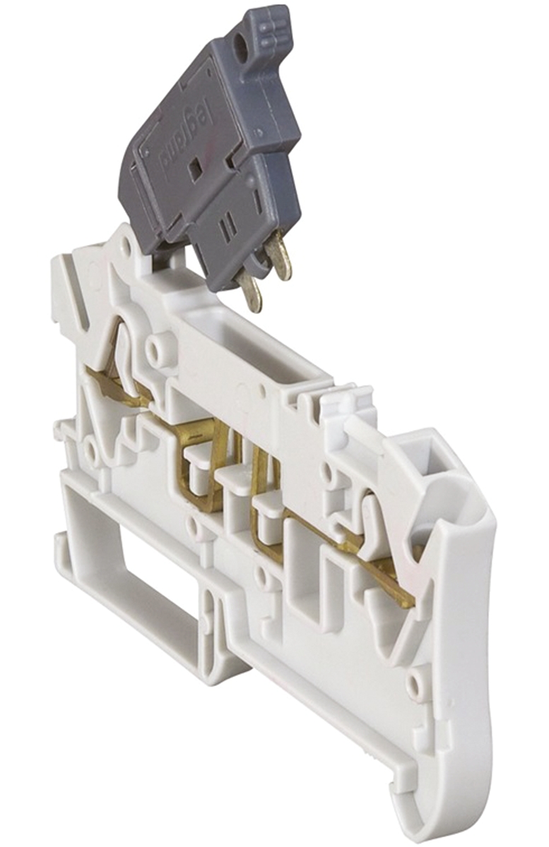 Legrand 0 372 81 372 Series Grey, 2.5mm², Spring Clamp Termination