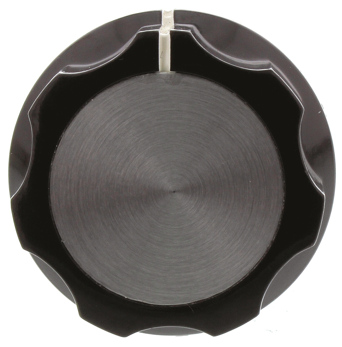 TE Connectivity Black Potentiometer Knob, 4-1437624-6