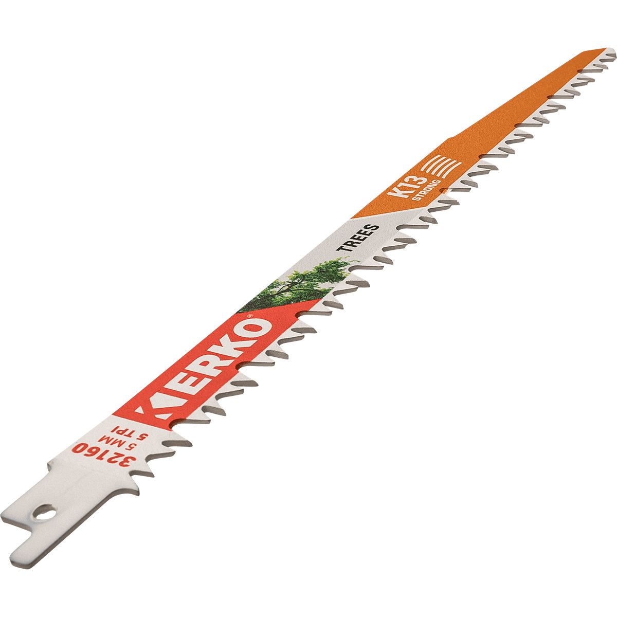 ERKO, 5 Teeth Per Inch Wood 241mm Cutting Length Reciprocating Saw Blade, Pack of 5
