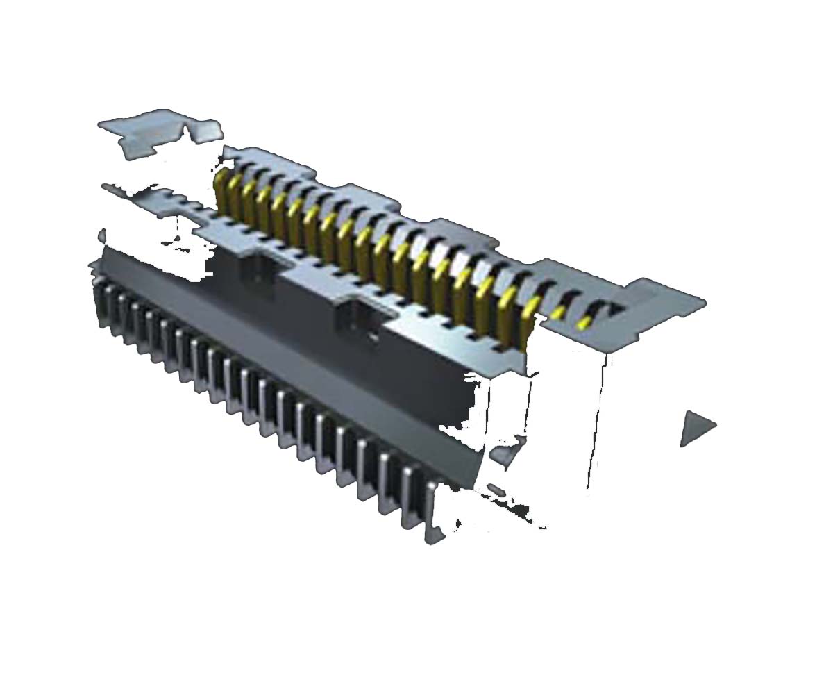 Samtec SS5 Series Straight Surface Mount PCB Socket, 160-Contact, 2-Row, 0.5mm Pitch, Solder Termination