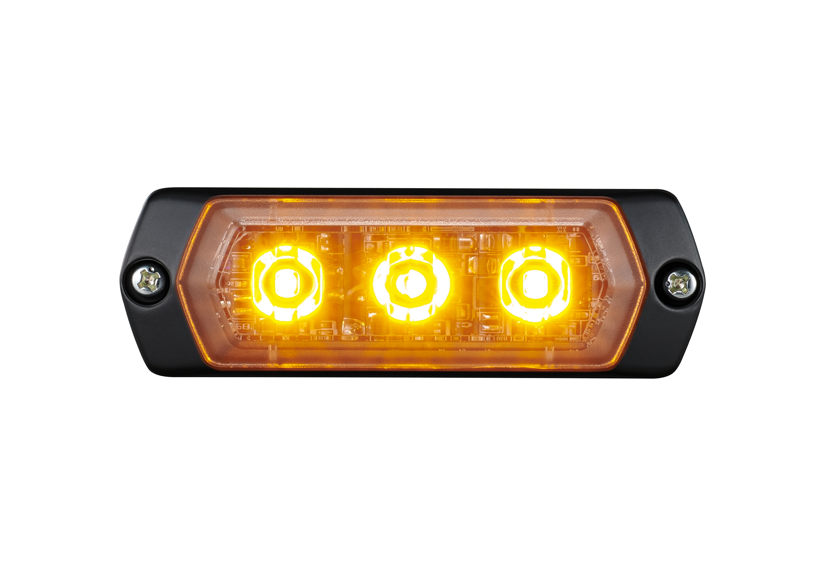 Patlite 1M1 Series Yellow Multiple Effect Warning Light, 12 → 24 V, Indoor/Outdoor, LED Bulb, IP68