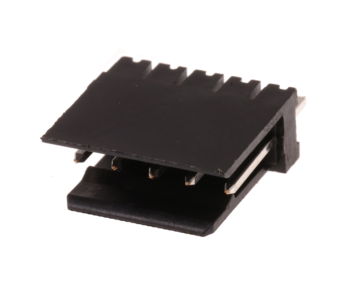 Wurth Elektronik 475 Series PCB Header, 5 Contact(s), 2.54 mm Pitch, 1 Row, Shrouded