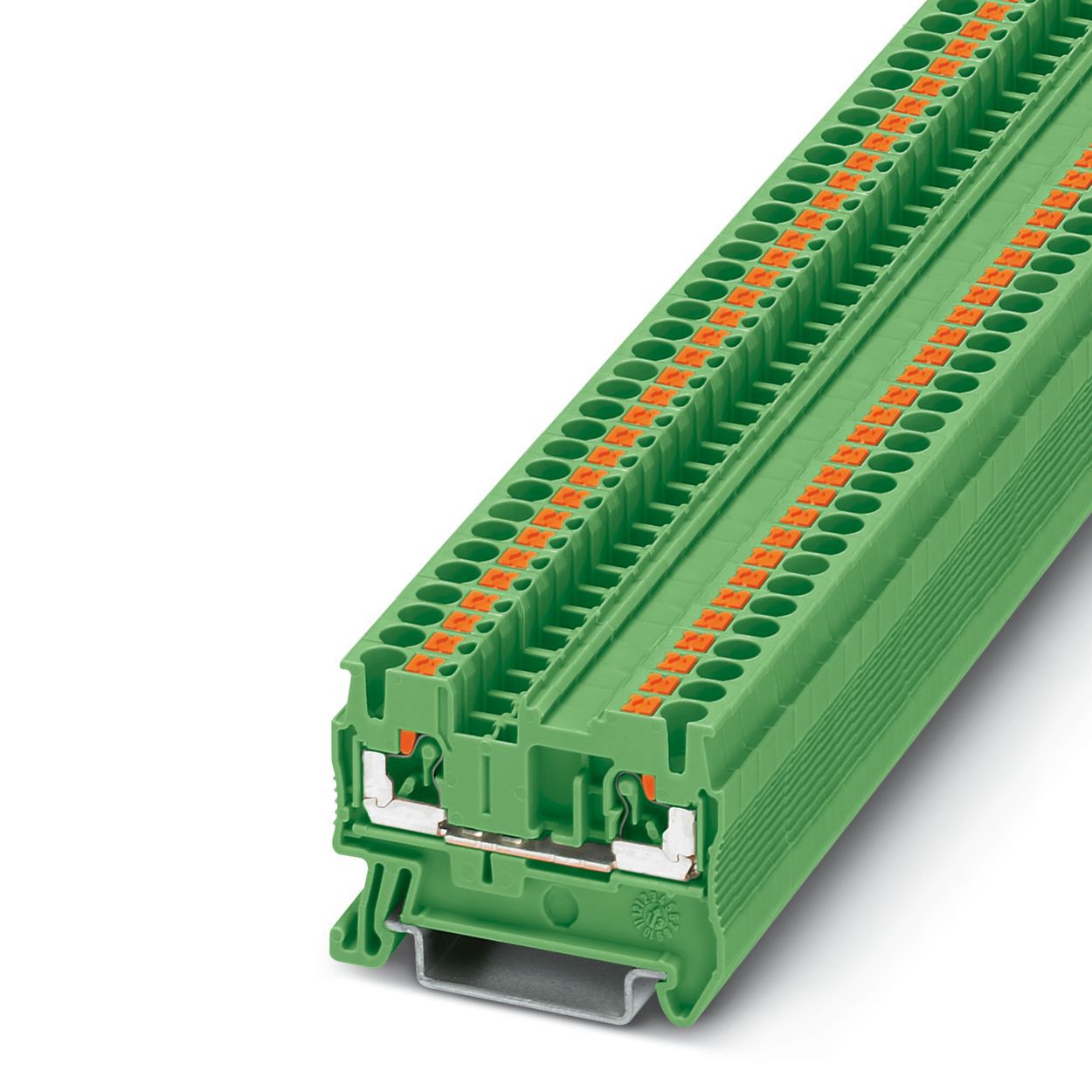 Phoenix Contact 3209513 PT 2.5 GN Series Green, 2.5mm², Single-Level, Push In Termination