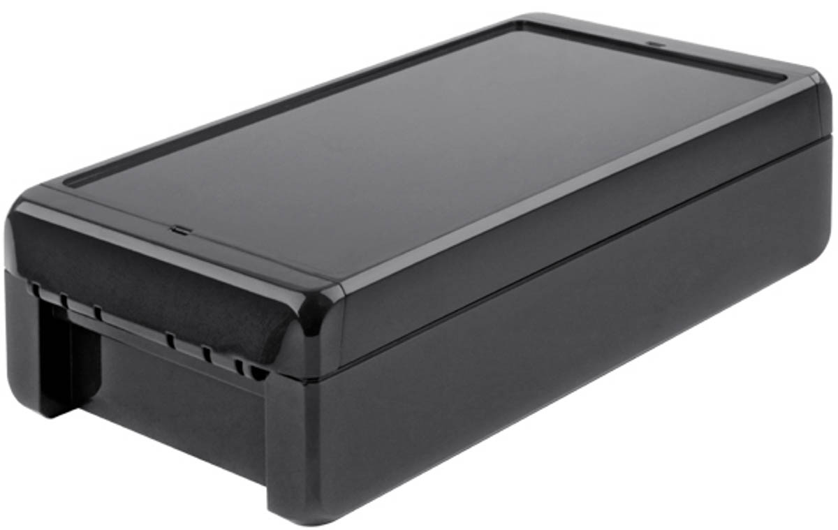 Bopla Bocube Series Graphite Grey Polycarbonate V0 Enclosure, IP66, IP68, IK07, Graphite Grey Lid, 231 x 125 x 60mm