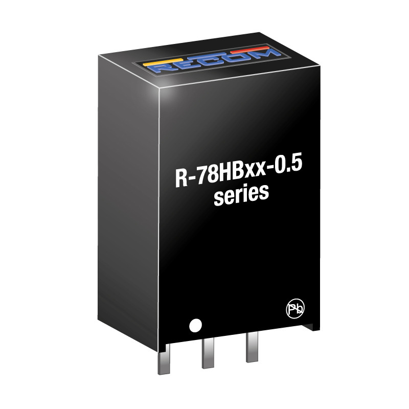 Recom Switching Regulator, Through Hole, 3.3V dc Output Voltage, 9 → 72V dc Input Voltage, 500mA Output Current,