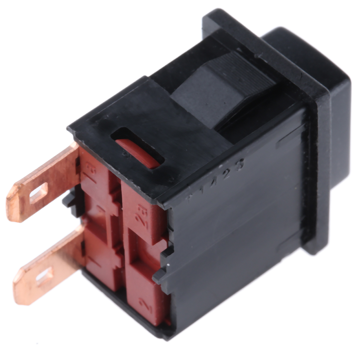 Marquardt Push Button Switch, Panel Mount, SPST, IP40