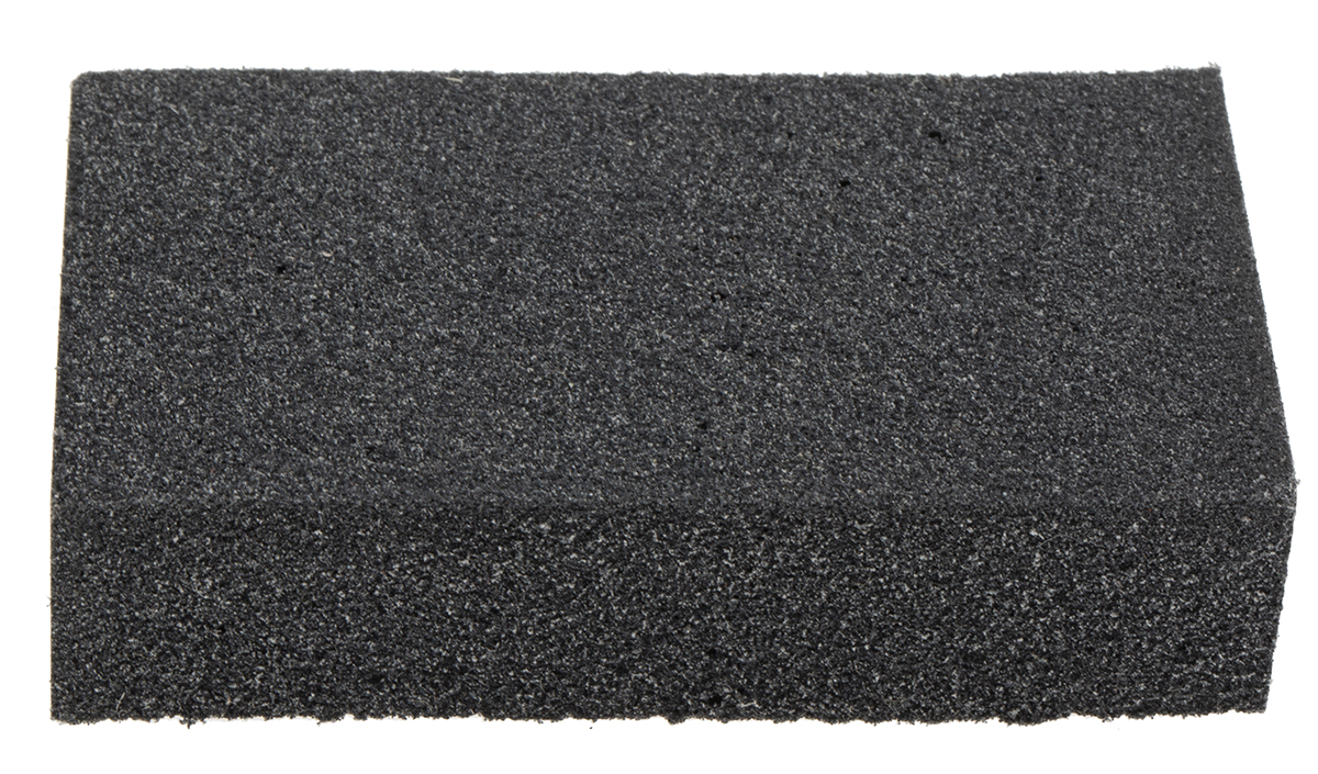 RS PRO P120 Grit Fine Sanding Block, 80mm x 50mm