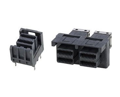 Amphenol Communications Solutions G40H2132222 Series Vertical Surface Mount PCB Socket, 1 x 1-Contact, 2-Row, 3mm Pitch
