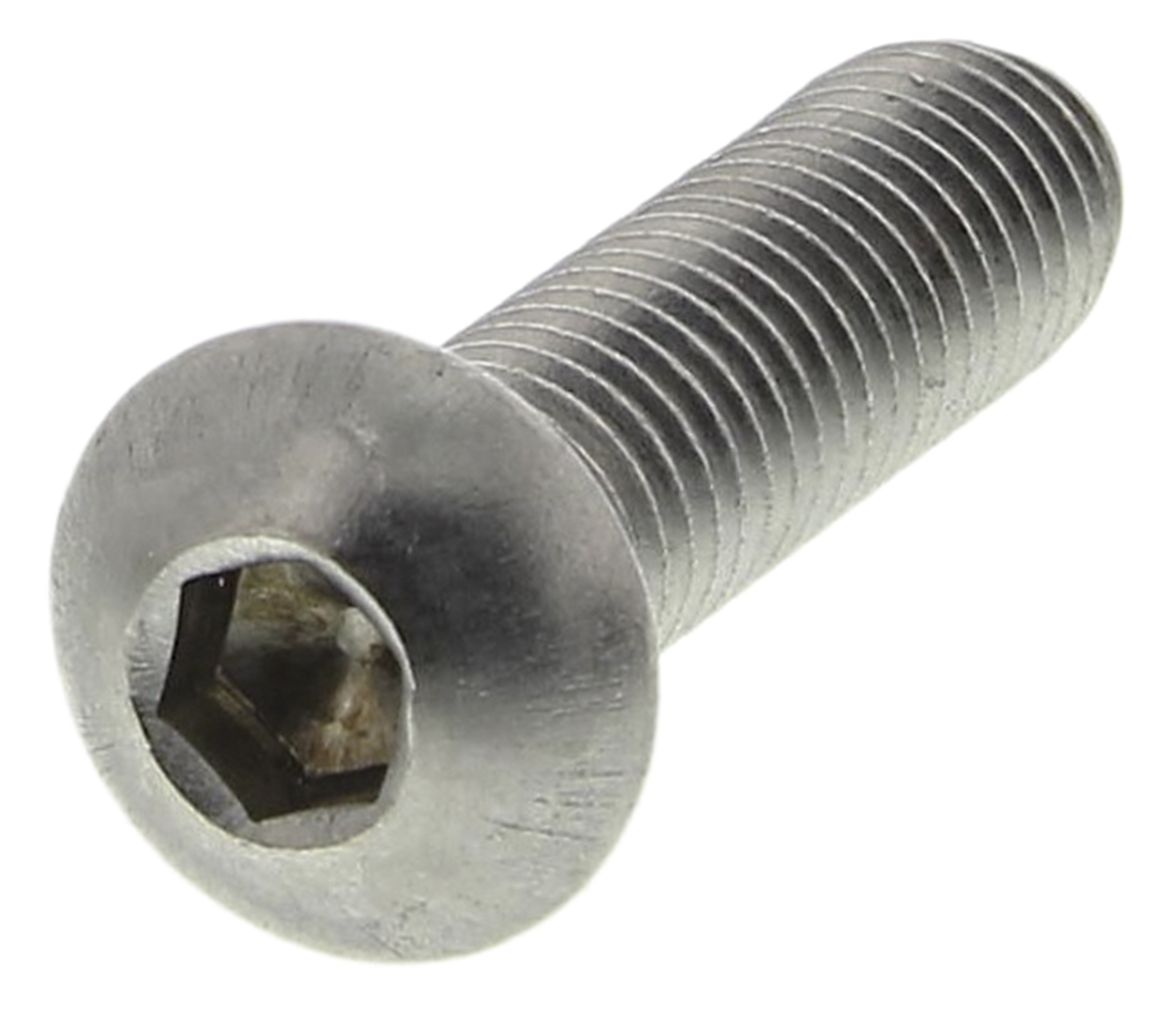 RS PRO Stainless Steel Hex Socket Button Screw, ISO 7380, M8 x 30mm